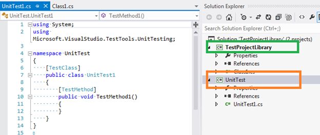 adding the project in solution